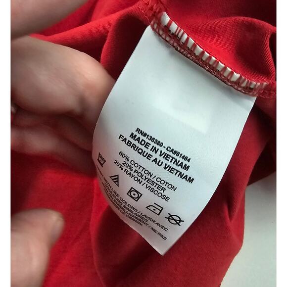 Nike Louisville slugger baseball we run this game day womens v neck top EUC S - Picture 6 of 7